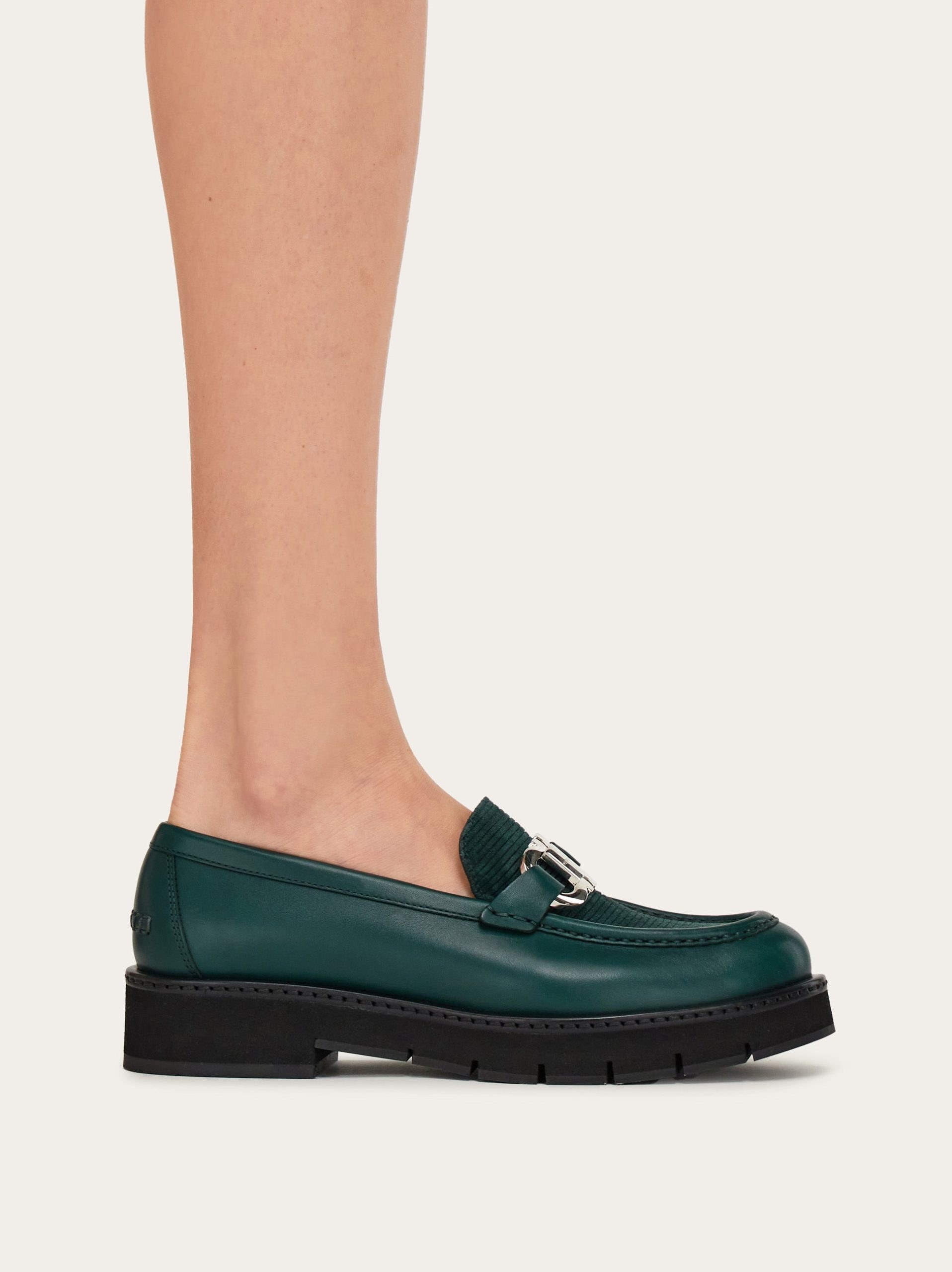 Ferragamo Loafer with Gancini ornament - Image 6